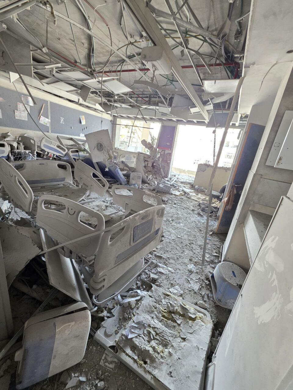 ALEH’s Bnei Brak campus took a direct hit from an Iranian ballistic missile (Photo: Courtesy) ALEH’s Bnei Brak campus took a direct hit from an Iranian ballistic missile