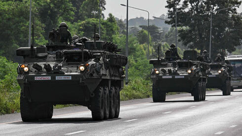 חיילים צבא תאילנד באזור הגבול עם קמבודיה