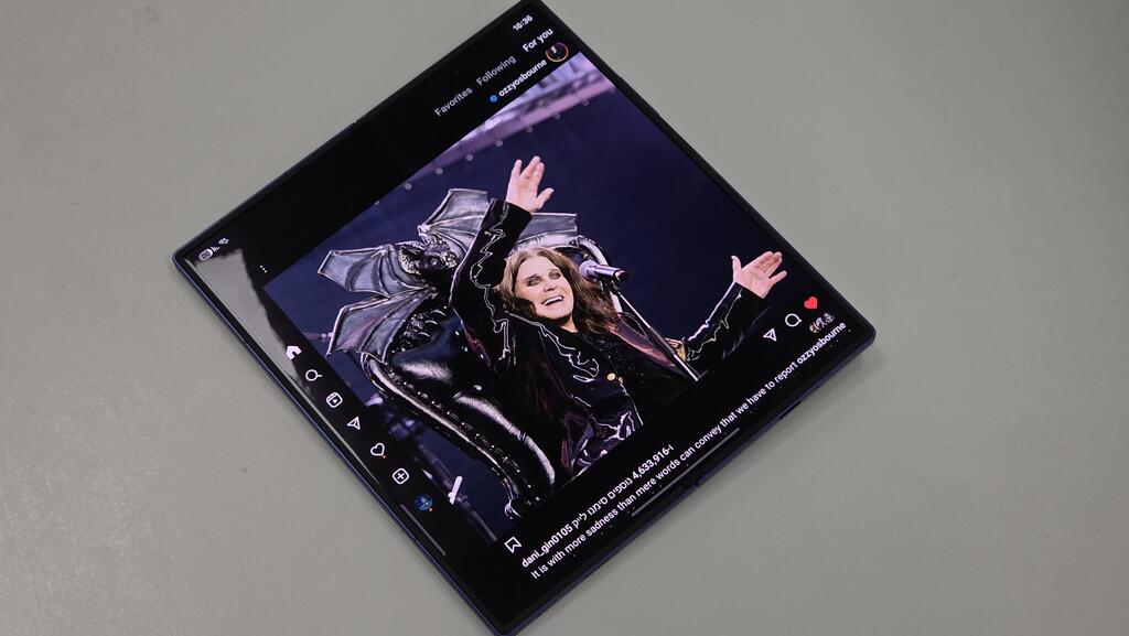 Photo: Raphel Kahan סמסונג גלקסי פולד 7