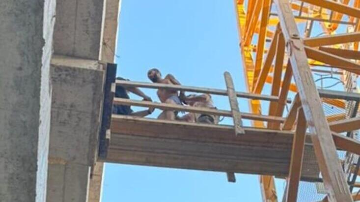  מעצרו של החשוד בפיגוע הדריסה בכפר יונה באתר בניה 