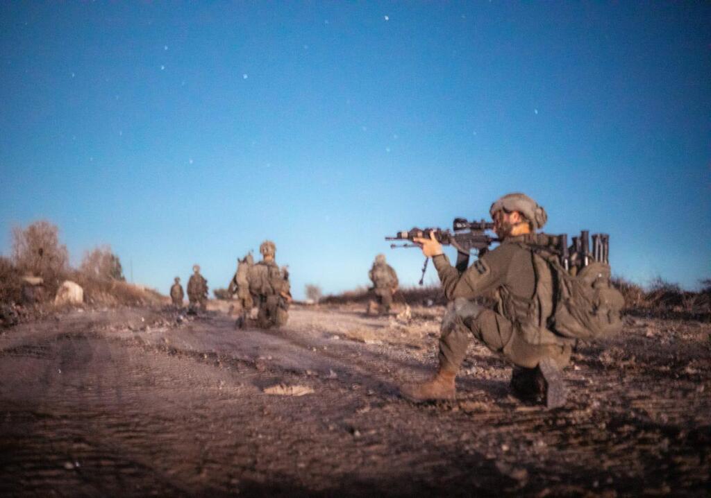 IDF forces operating in Gaza (Photo: IDF) פעילות כוחות צה"ל ברצועת עזה