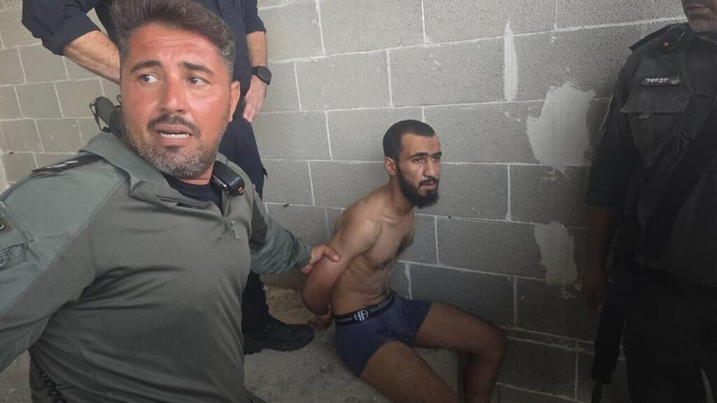   מעצרו של החשוד בפיגוע הדריסה בכפר יונה באתר בניה 