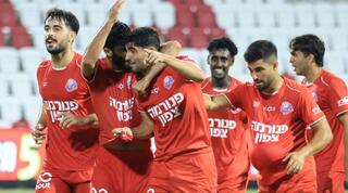 שחקני הפועל חיפה בטירוף עם רוי נאווי