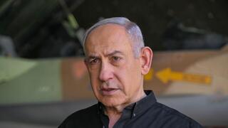 ראש הממשלה נתניהו לאחר ביקורו בבסיס חיל האוויר רמון