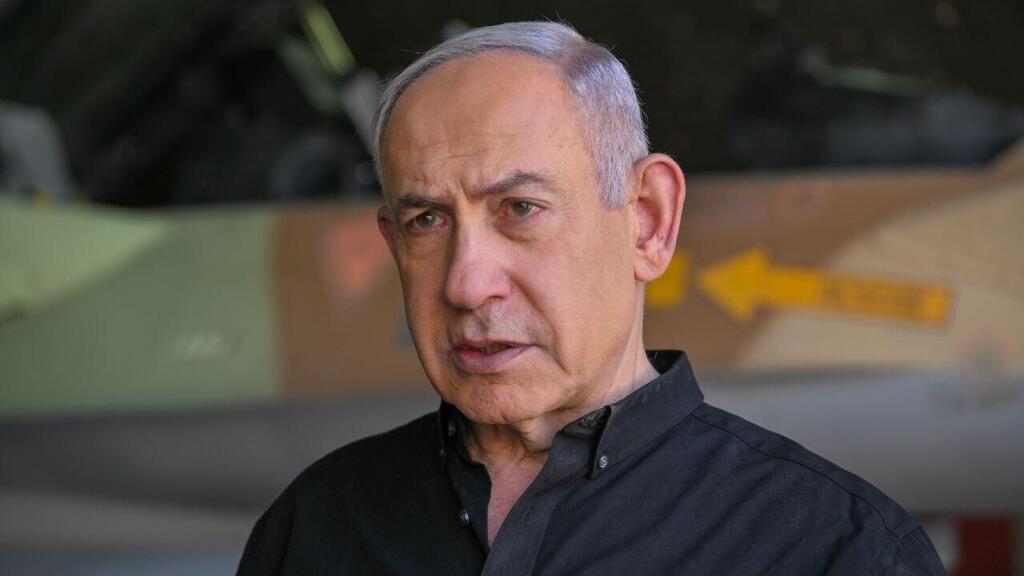 ראש הממשלה נתניהו לאחר ביקורו בבסיס חיל האוויר רמון