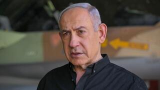 ראש הממשלה נתניהו לאחר ביקורו בבסיס חיל האוויר רמון
