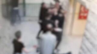 תקיפת שני מאבטחים בבית החולים האנגלי בנצרת