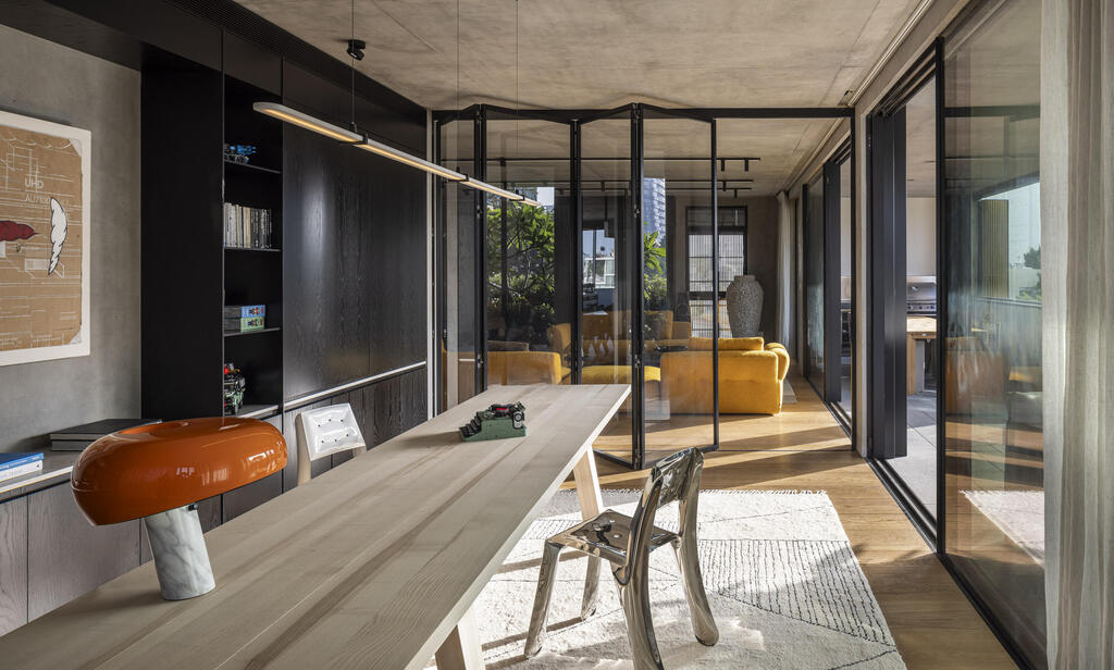 פנטהאוז בתל אביב, עיצוב: דנה אוברזון