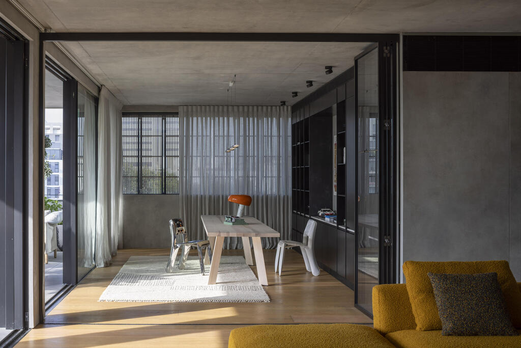 פנטהאוז בתל אביב, עיצוב: דנה אוברזון