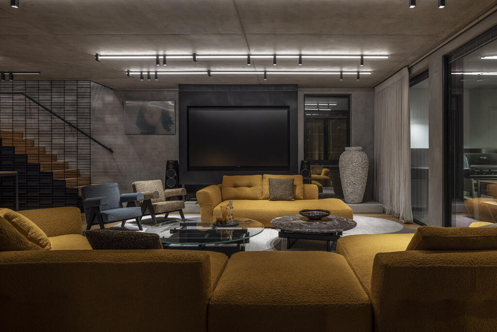 פנטהאוז בתל אביב, עיצוב: דנה אוברזון