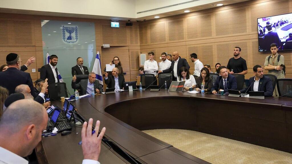 חנוך מילביצקי בוועדת הכספים אחרי ההצבעה על מינויו