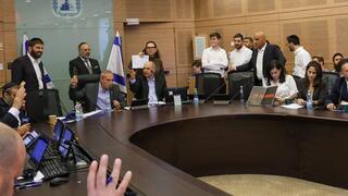 חנוך מילביצקי בוועדת הכספים אחרי ההצבעה על מינויו