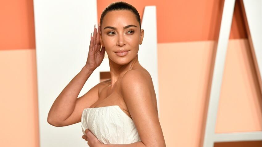 מעתיקנית. קים קרדשיאן (צילום: Evan Agostini/Invision/AP)  קים קרדשיאן