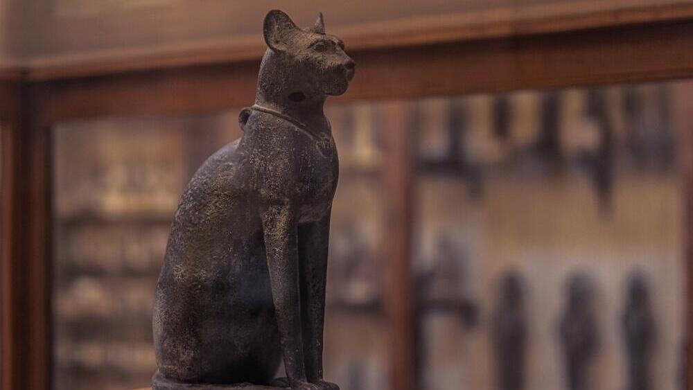 פסל חתול מימי מצרים העתיקה