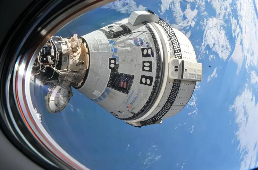 Likely to fly with astronauts again only toward the end of 2025. Starliner docked at the International Space Station, summer 2024 