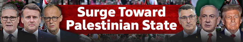 850 surge toward Palestinian state