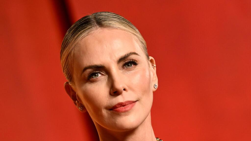 שרליז ת'רון במסיבת האוסקר של וניטי פייר, 2024