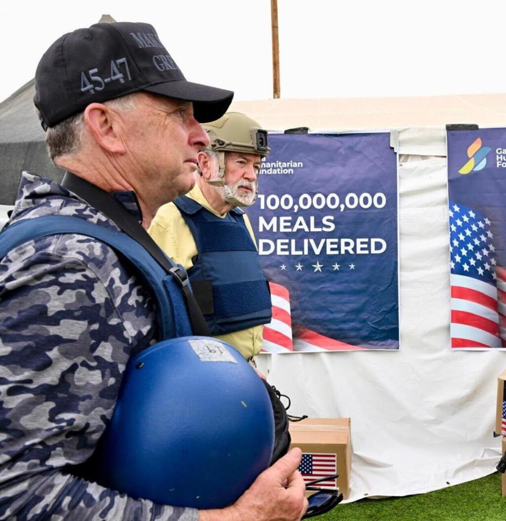 וויטקוף והשגריר האקבי בעזה