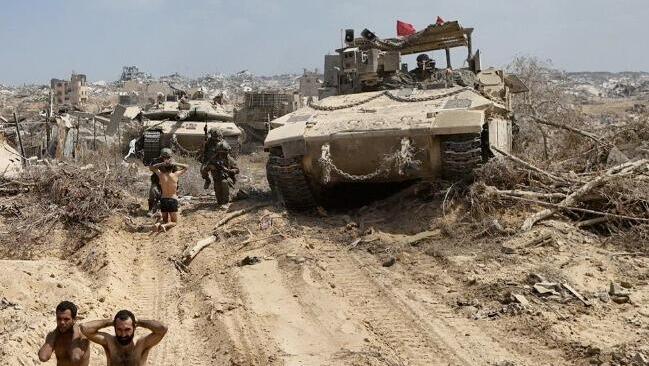 מחבלים בחמאס נכנעים ללוחמי צק״ח גבעתי שמכריעים את גדוד בית חאנון