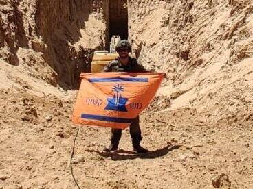 גל כהן בתמונות משירות המילואים - תושב גוש קטיף לשעבר שכעת 20 שנה אחרי חזר כלוחם לשם ברצועת עזה