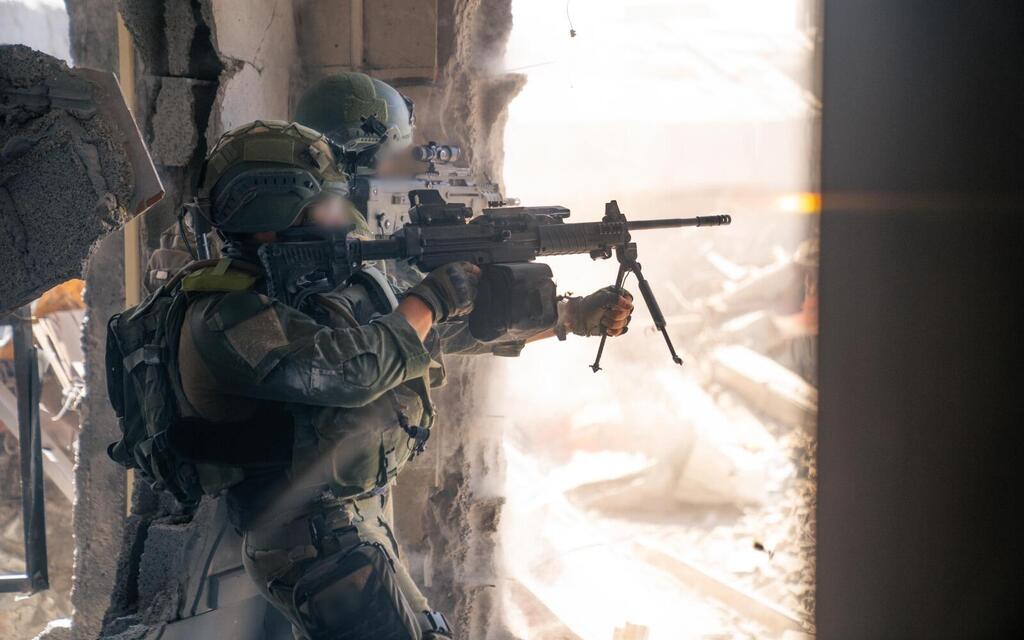 IDF forces in Gaza (Photo: IDF Spokesperson's Unit) פעילות כוחות צוות הקרב של חטיבה 179 בדרום רצועת עזה