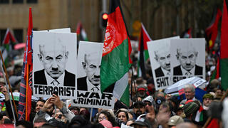 אוסטרליה סידני הפגנת ענק נגד ישראל פרו פלסטינים