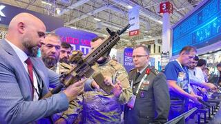 פינת יא אללה ליאור בן ארי משלחת מ סוריה תערוכה ביטחונית ב טורקיה