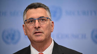 שר החוץ גדעון סער עם שגריר ישראל באו"ם דני דנון ביו יורק