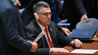 שר החוץ גדעון סער עם שגריר ישראל באו"ם דני דנון ביו יורק