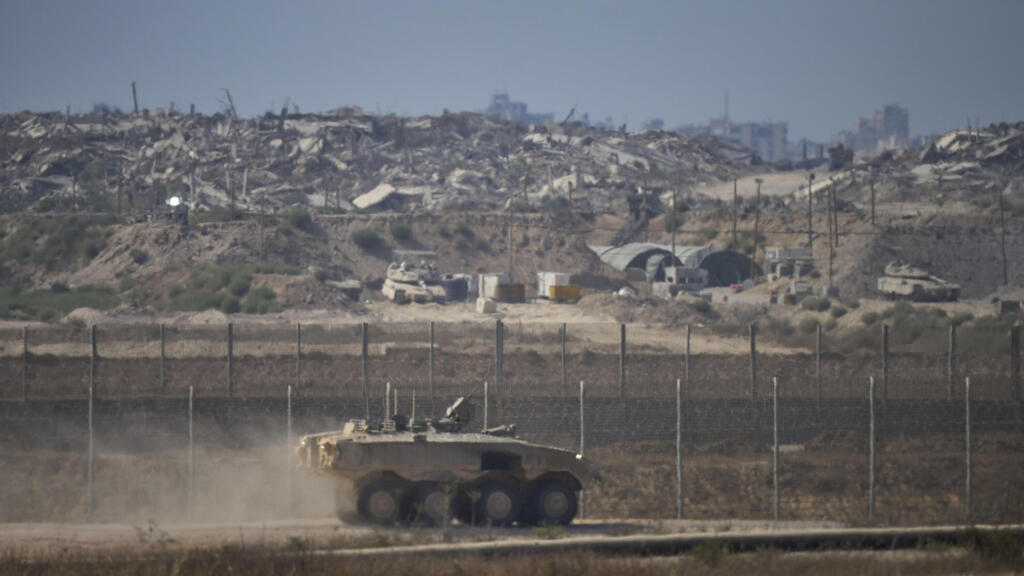 טנקים ישראליים ברצועת עזה