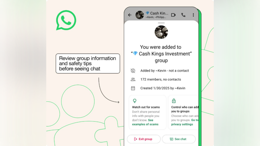 Photo: Meta וואטסאפ זיהוי קבוצות