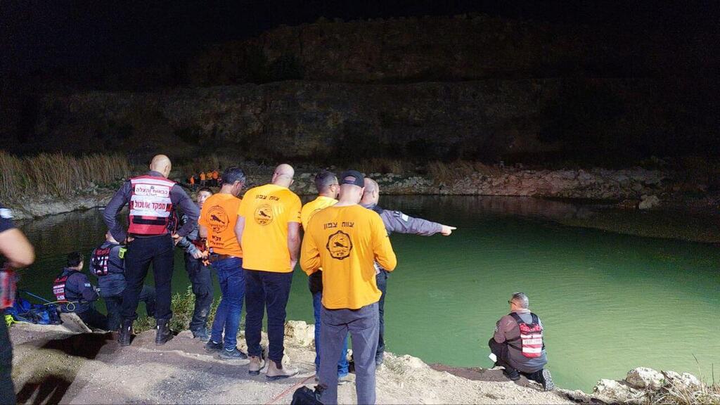 סריקות אחר נער נעדר במחצבת געתון