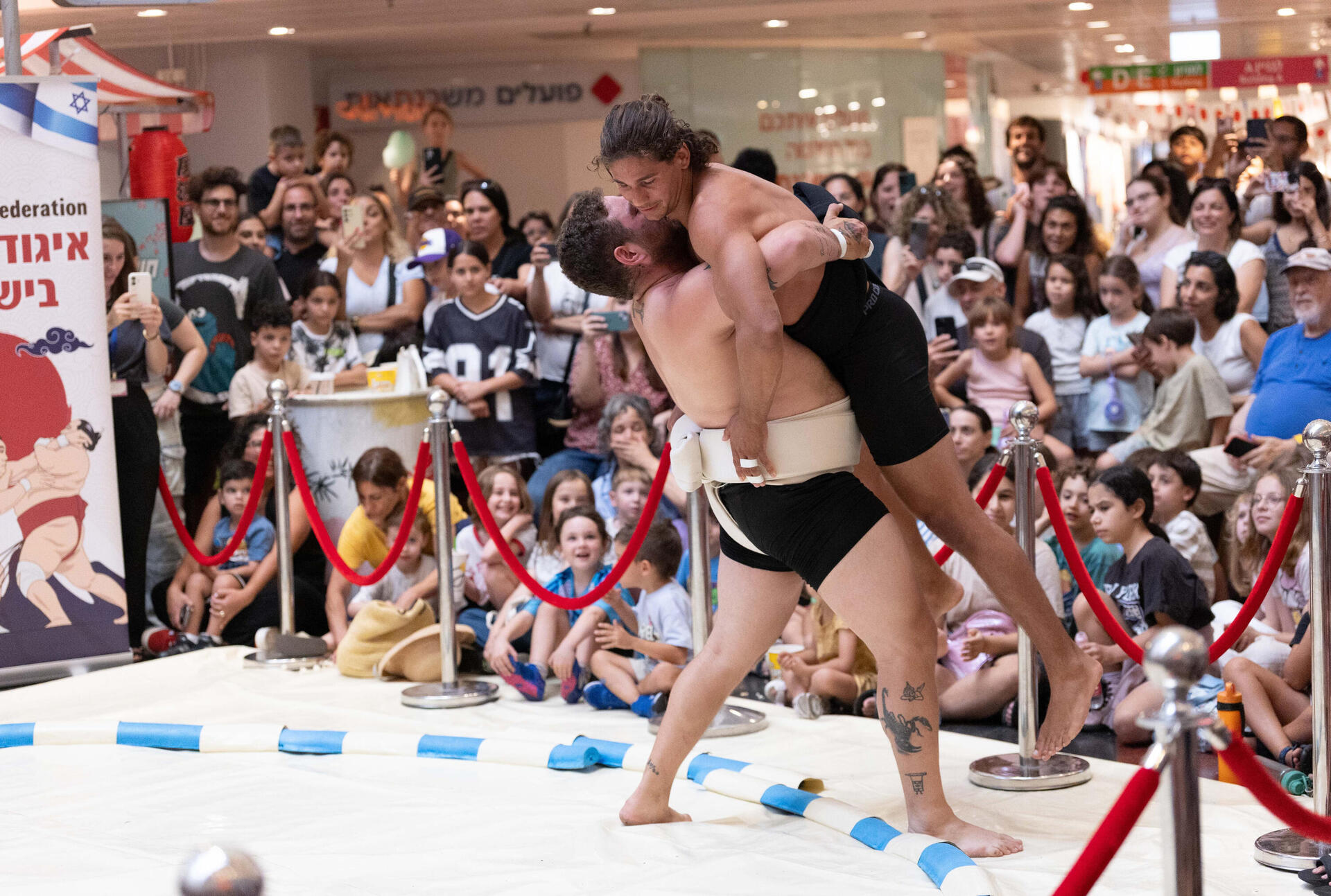 יבוא מיפן. הישראלים שמתאמנים בסומו 