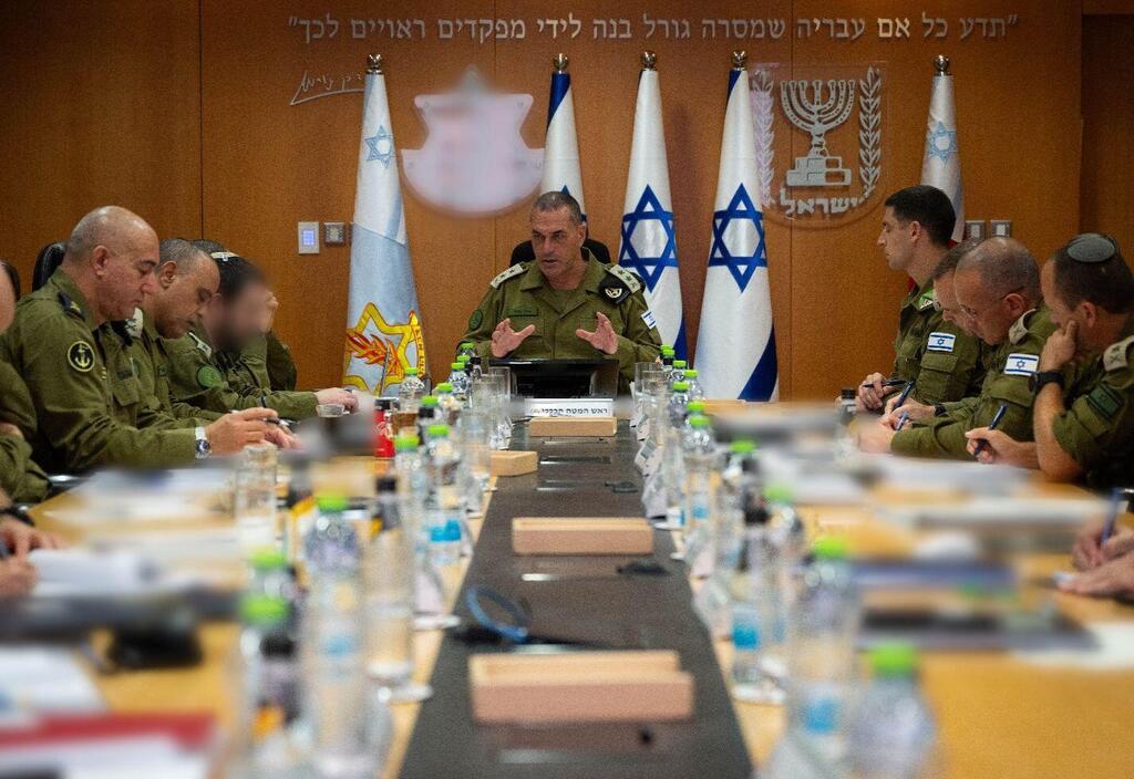הרמטכ"ל אייל זמיר קיים הערכת מצב רב זירתית
