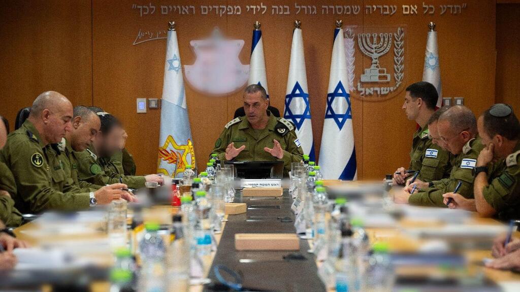 הרמטכ"ל אייל זמיר קיים הערכת מצב רב זירתית
