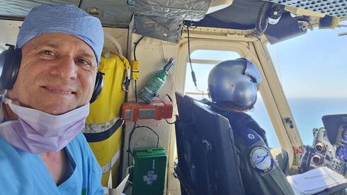 ד"ר בן בן אברהם, מנהל השירות לאי-ספיקת לב במערך הקרדיולוגי בבילינסון במבצע השתלת איברים מקפריסין