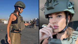 נטלי דדון בסיור של מתפ"ש באזורי חלוקת סיוע בעזה