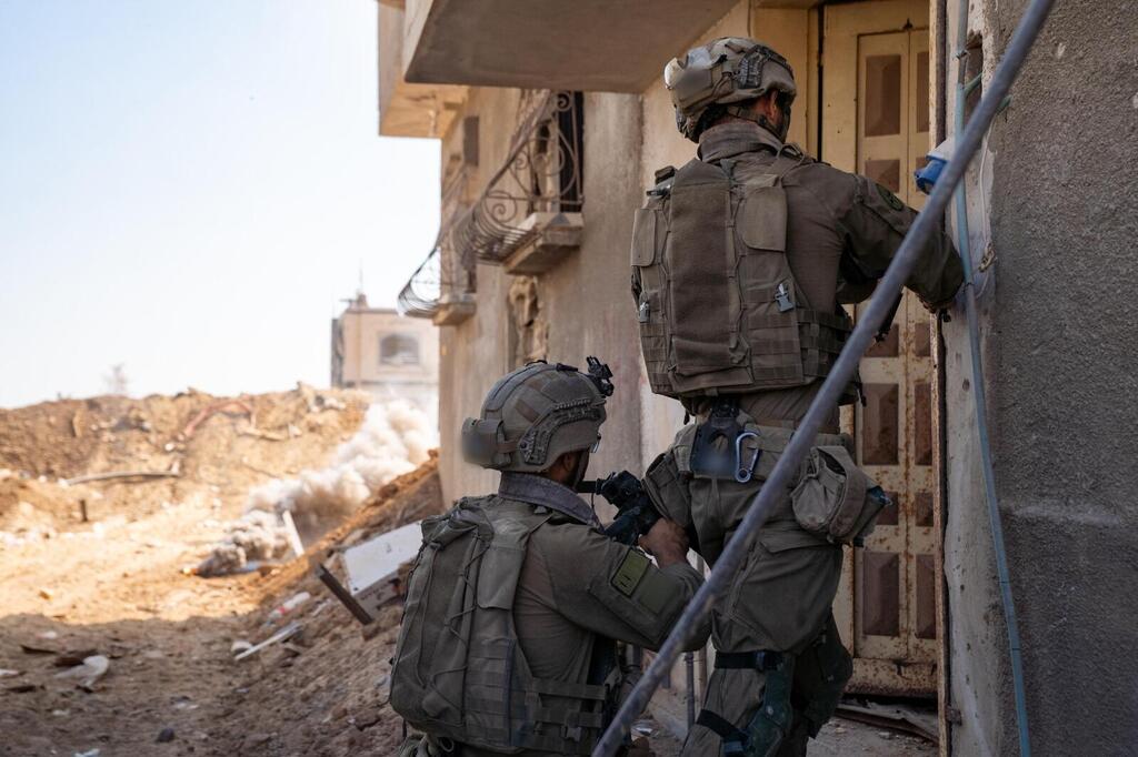 IDF forces operating in Gaza (Photo: IDF) פעילות הלוחמים בצפון רצועת עזה