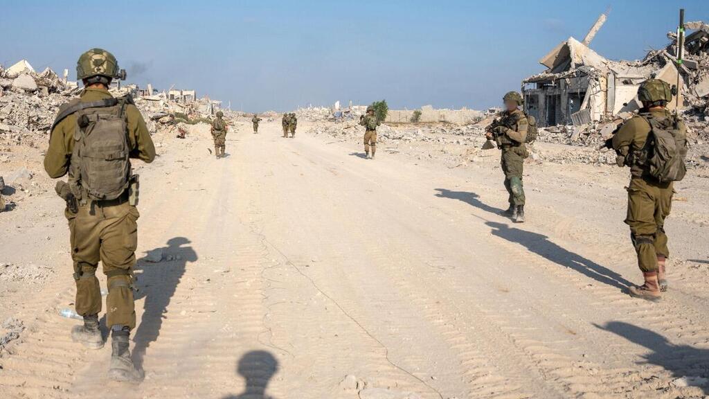 תיעוד מתקיפת מטרות של ארגון הטרור חיזבאללה ברצועת עזה