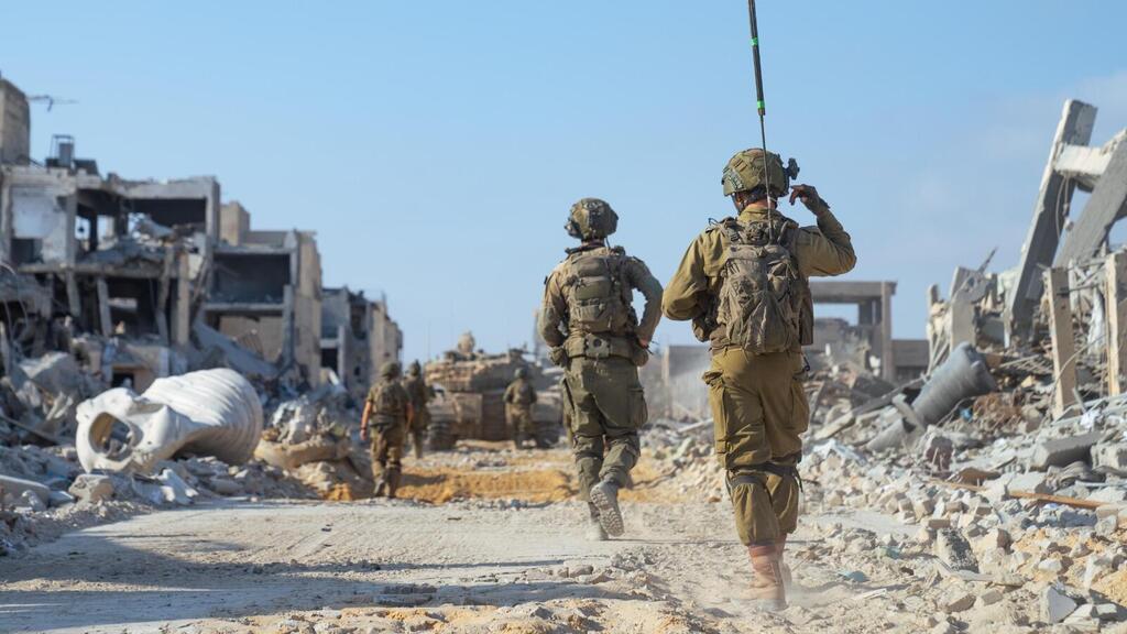 IDF forces operating in Gaza (Photo: IDF) פעילות כוחות צה״ל ברצועת עזה