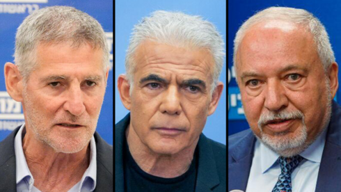  אביגדור ליברמן , יאיר לפיד, יאיר גולן