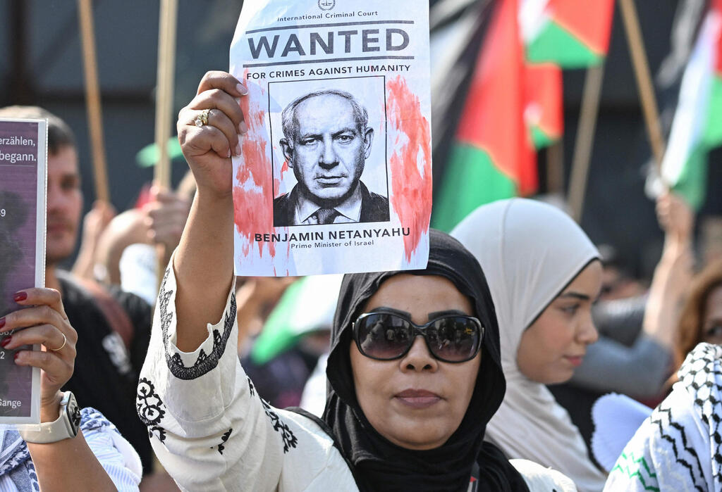 הפגנה פרו פלסטינית בברלין, גרמניה