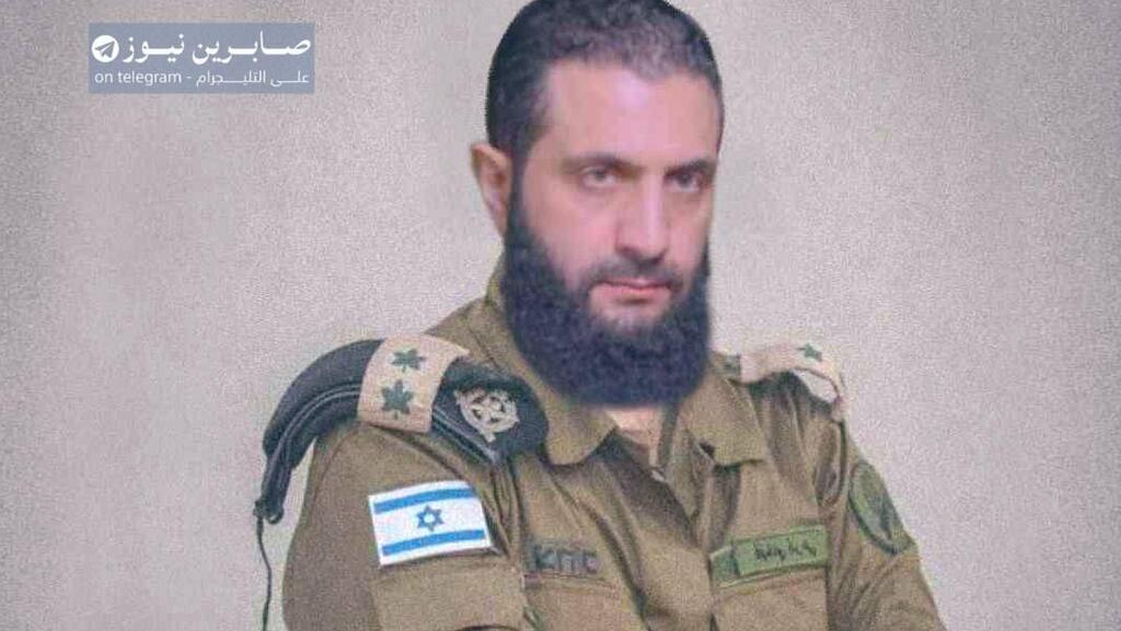אל-ג'ולאני מוצג בסוכנות הידיעות סאברין כקצין בצה"ל