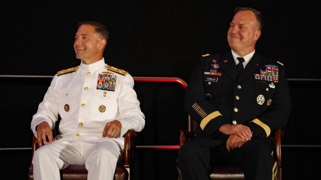 Cooper replaced Gen. Michael "Erik" Kurilla (Photo: CENTCOM ) אדמירל בראד קופר מונה למפקד CENTCOM במקום הגנרל מייקל קורילה