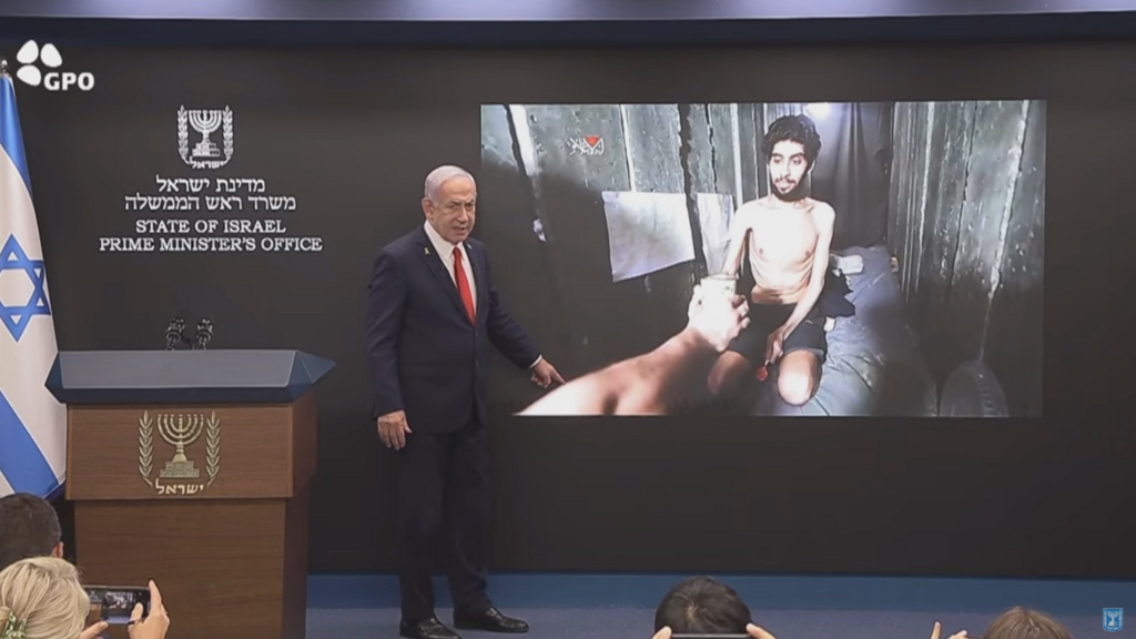 בנימין נתניהו נאום לתקשורת הזרה