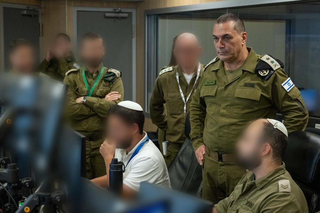 הרמטכ"ל בהערכת מצב במוצב הפיקוד העליון של צה"ל
