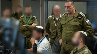 הרמטכ"ל בהערכת מצב במוצב הפיקוד העליון של צה"ל