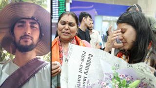 פדמה ופושפה ג'ושי, אימו ואחותו של החטוף הנפאלי ביפין ג'ושי בנתב"ג