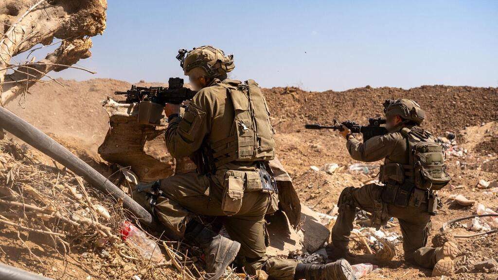  צוות הקרב של חטיבה 401 חיסל צלף שירה לעברם