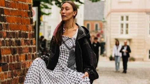אלנה חדיד בשבוע האופנה בקופנהגן